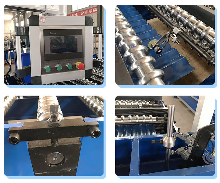 1050-825 corrugated roof machine details