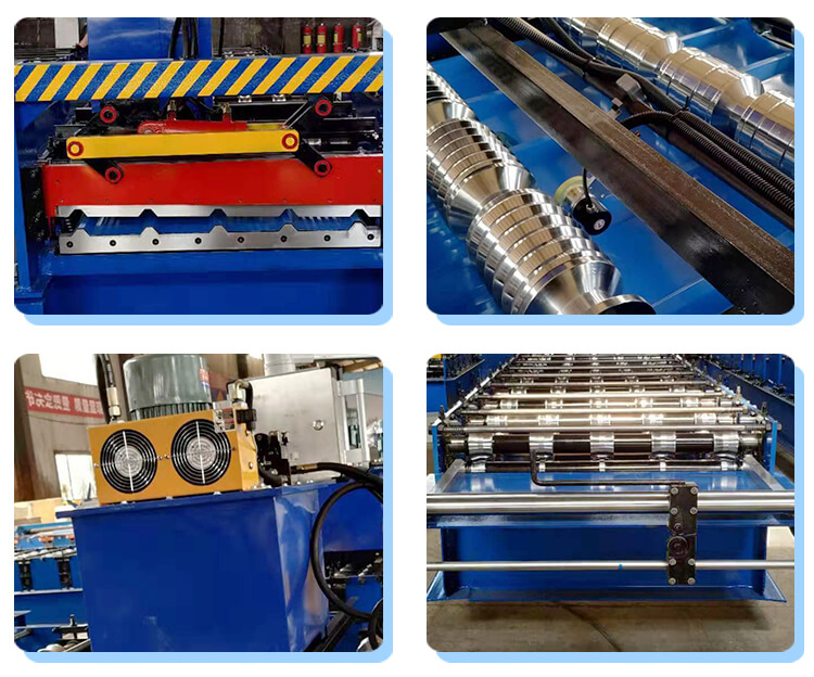 840 trapezoidal roof machine details