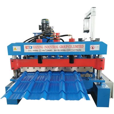 multi-wave glazed tile roll forming machine