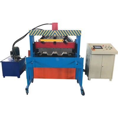 steel floor deck roll forming machine