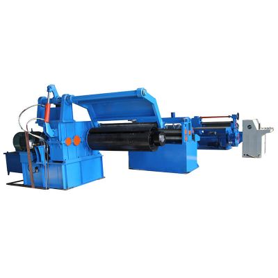 Steel coil leveling slitting production line