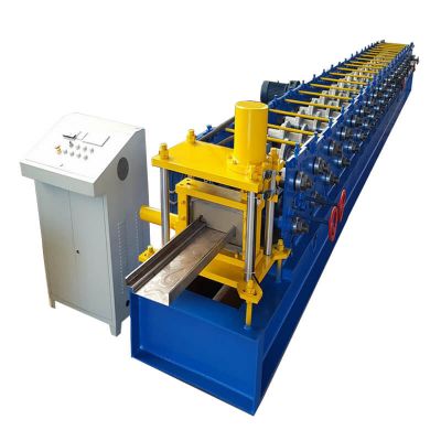 Steel door frame roll forming machine
