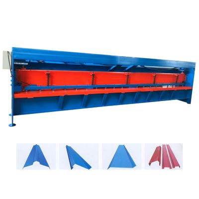 Hydraulic steel plate shearing machine